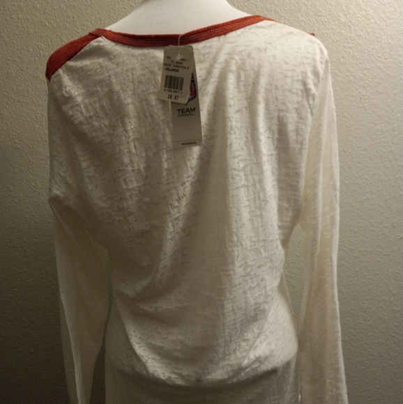 Women's NFL Arizona Cardinals Long Sleeve Blouse S - Picture 3 of 4